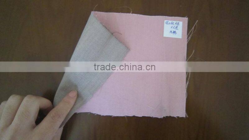 042 radiation protective stainless steel fiber fabric conducitve fabric