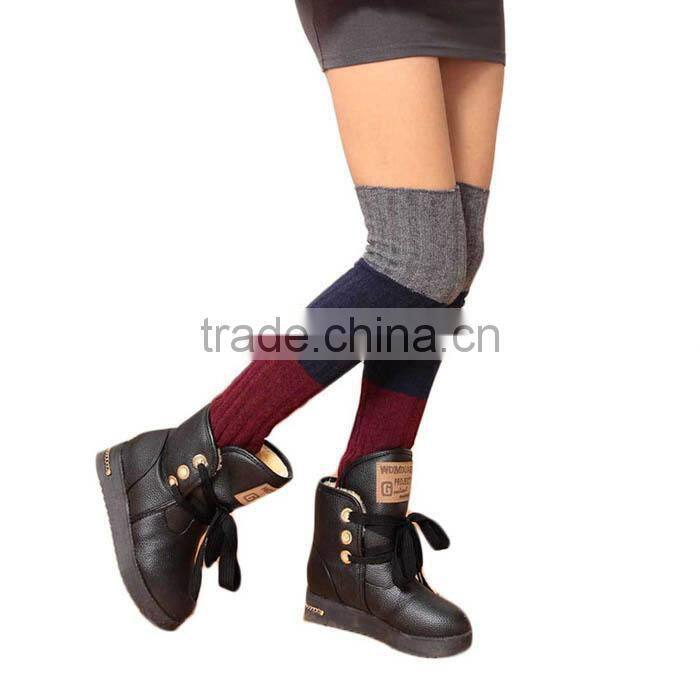 1 Pair Chic Womens Crochet Knit Leg Warmers Cuffs Toppers Boot Socks