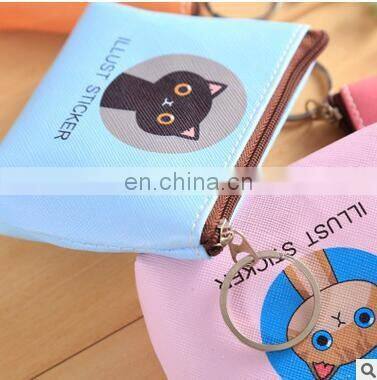 Kawaii CUTE Little Cats PU Coin Purse Wallet Pouch Case BAG Lady's Pocket Change Bags Pouch