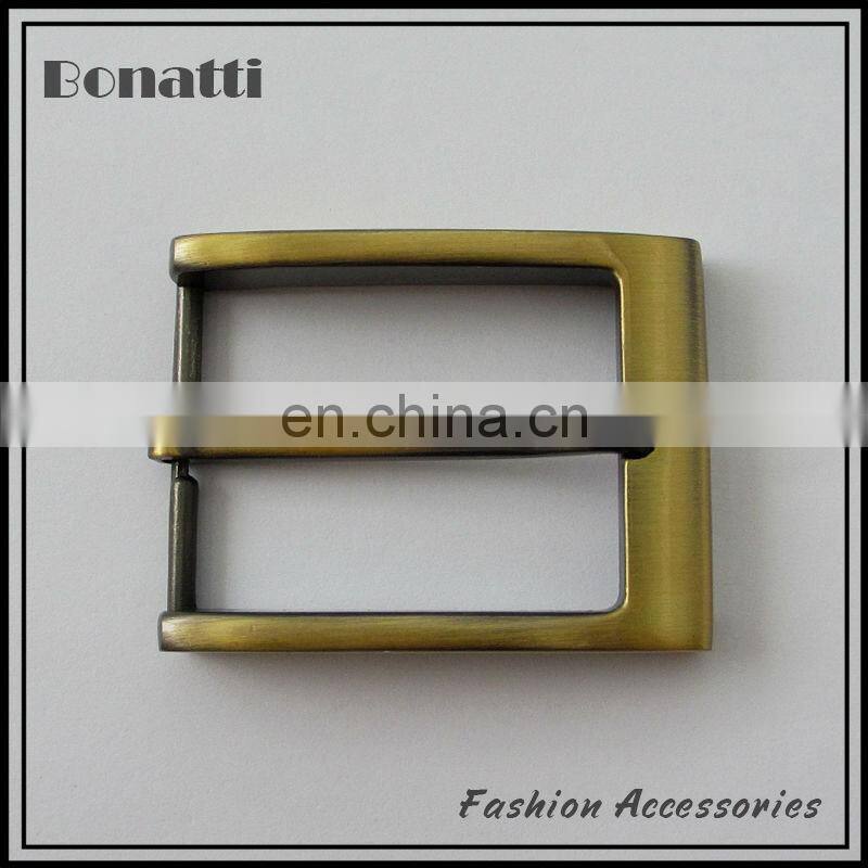 2013 western style golden metal pin buckles wholesale for belt