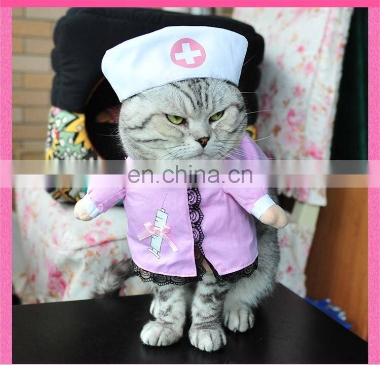 Pet Doctor Dog Cat Costume Clothes Funny Cosplay Small Puppy Party
