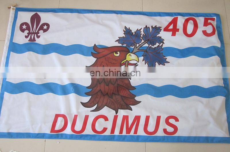 120*180cm advertising flag with customed design logo