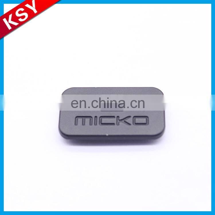 2017 new type custom wholesale cheap metal leather garment labels for handbags