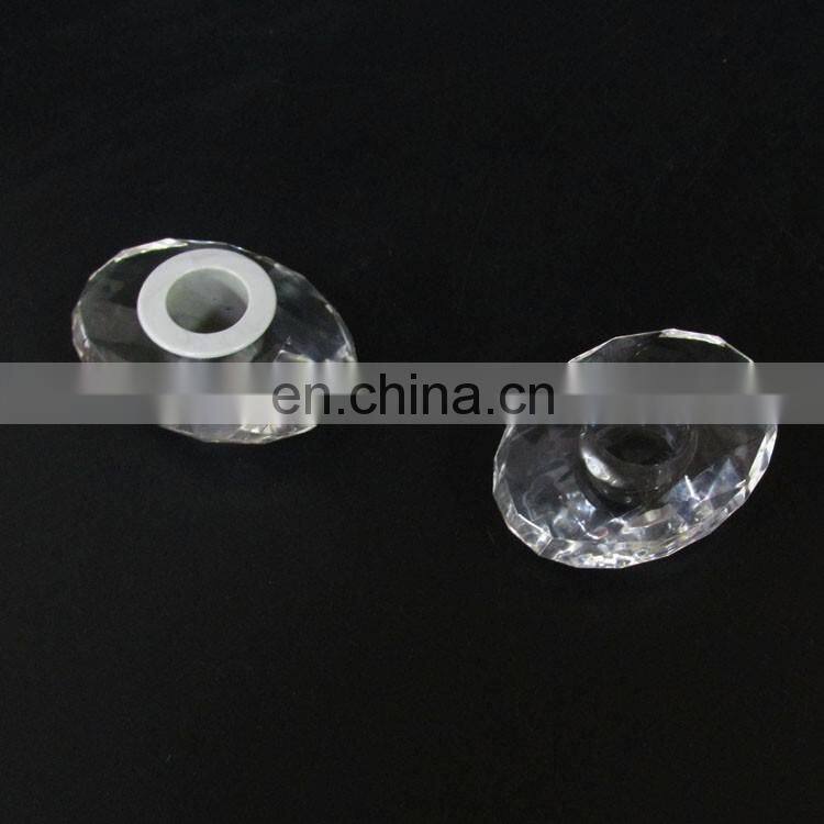 Crystal Oval Transparent Clear Acrylic Perfume Bottle Cap
