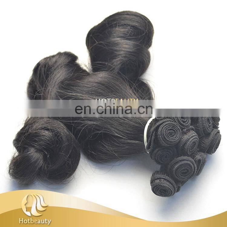 Hot Beauty Hair unprocessed bulk bouncy magic indian grade 8a virgin hair for black women