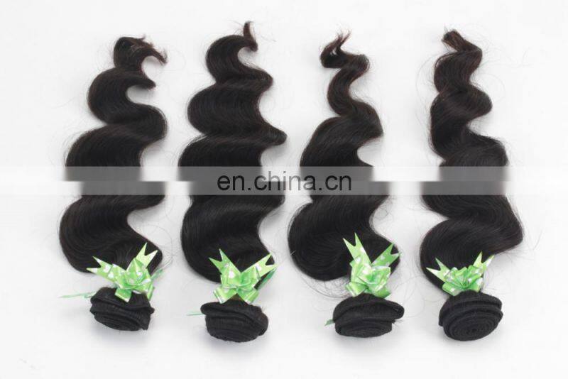Body wave hair extension 9a top brazilian virgin hair