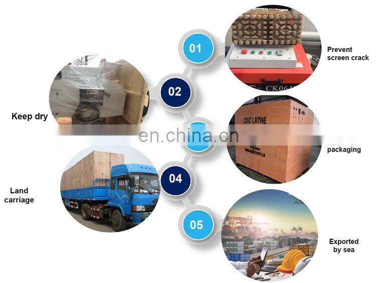 CK6132 light-duty computer numerical control bench cnc lathe machine tool