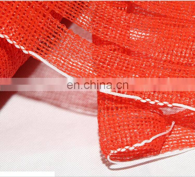 100% HDPE knitting orange safety warning net export to Japan