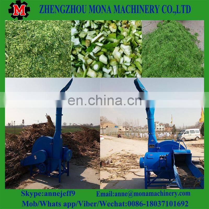 multifunctional dry/ensilage straw crusher/hay/chaff cutter for farm use