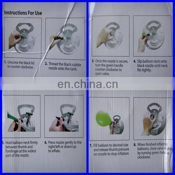 Low Pressure 30LB With 30pcs Helium Balloons Tank Celebrate For Christmas Day