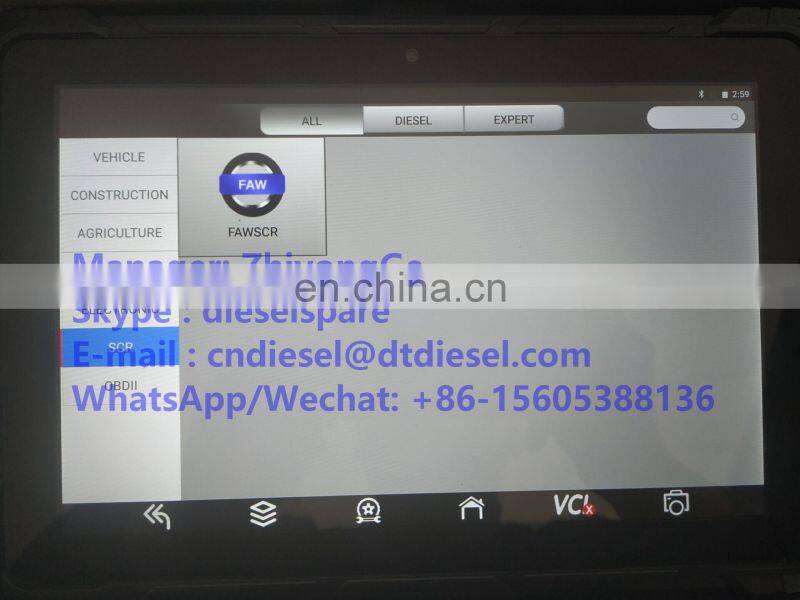 Diesel vehicle scanner DT-710 for 12v and 24v