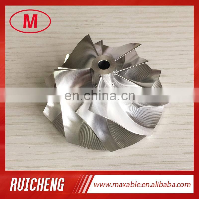 CT20B 5+5 blades 50.00/68.00mm high performance turbo billet/milling/aluminum 2618 compressor wheel