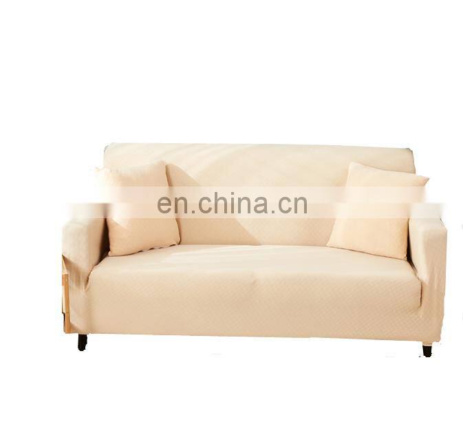 Sofa cover stretch Sofa Slipcover Separate Cushion Couch Cover Universal Sleeper, Checks Spandex Jacquard Fabric