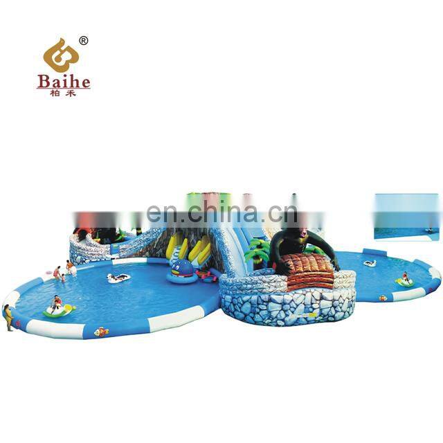 Inflatable obstacle course inflatable water slide for kids