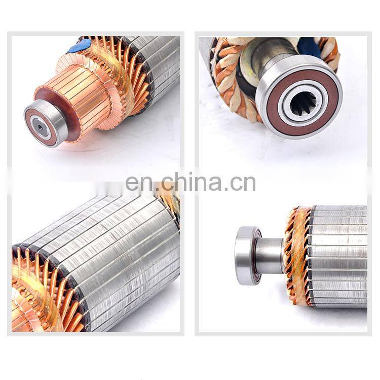 100% Copper wire armature commutator