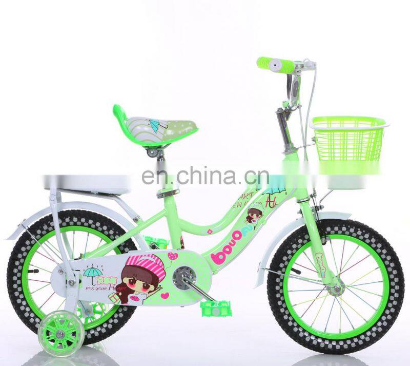 16 inch new model cheap price fashion girl bike bicycle for 6 years old children
