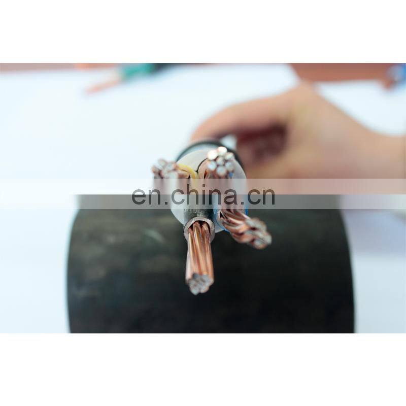 cable 3/4 cable 3core 4mm deep well submersible pump rubber cable