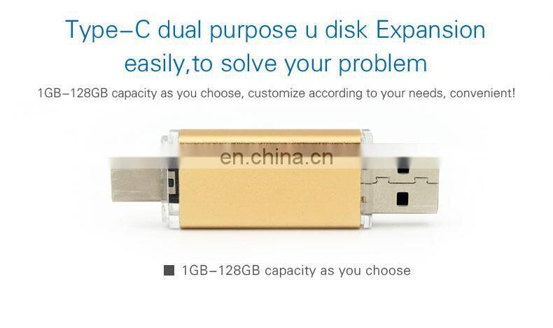 Hot Usb 2.0 Custom Logo 4GB type c usb flash drive