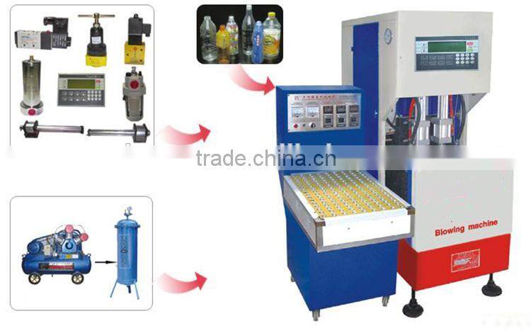 semi auto bottle making machine