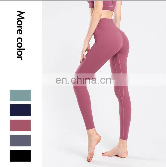 Yoga Wear Gym Fitness Leggings with Pocket Short Sport Pants Women