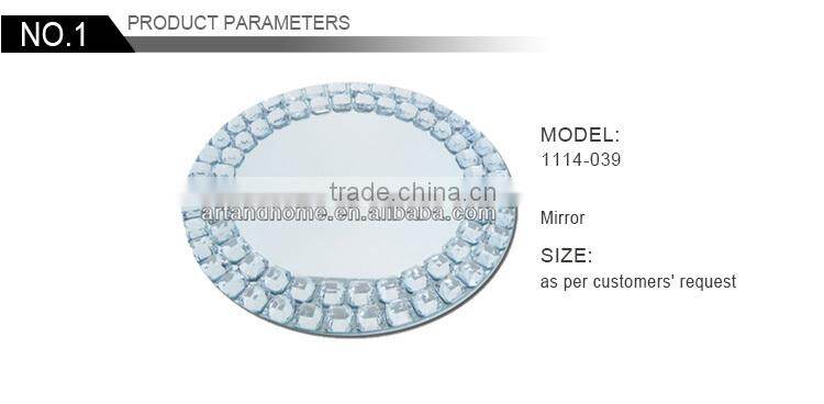 Hot sale irregular beauty cosmetic mirror and parabolic mirror 1114-039