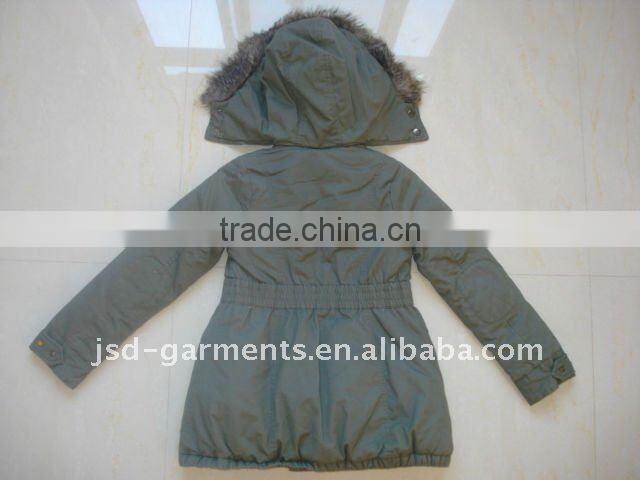 kids washed cotton casual jacket