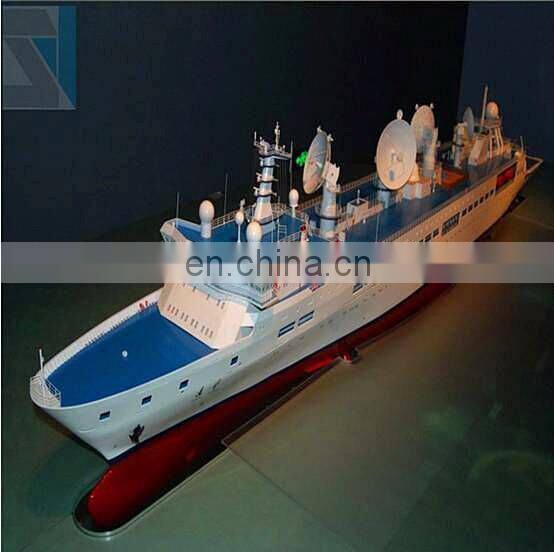 3d laser miniature vessel scale plastic ship model
