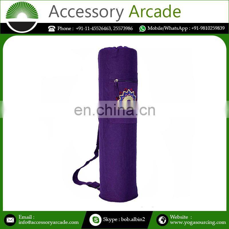 New Design Single Chakra Mat Bag Drawstring