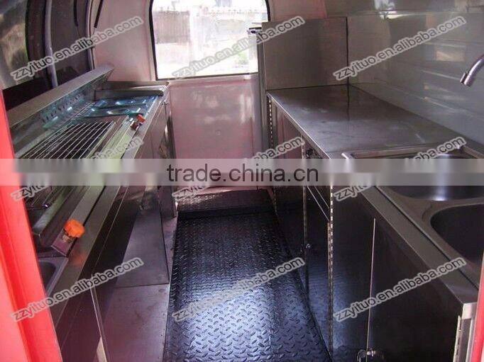 Mobile Food Trailer, Fried Ice Cream Food Cart, Food Truck