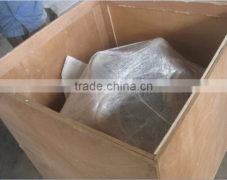 Meat processing trolley move is easy