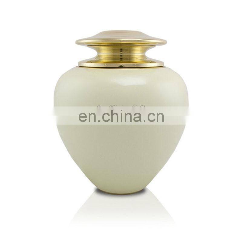 designer urns with fancy bag