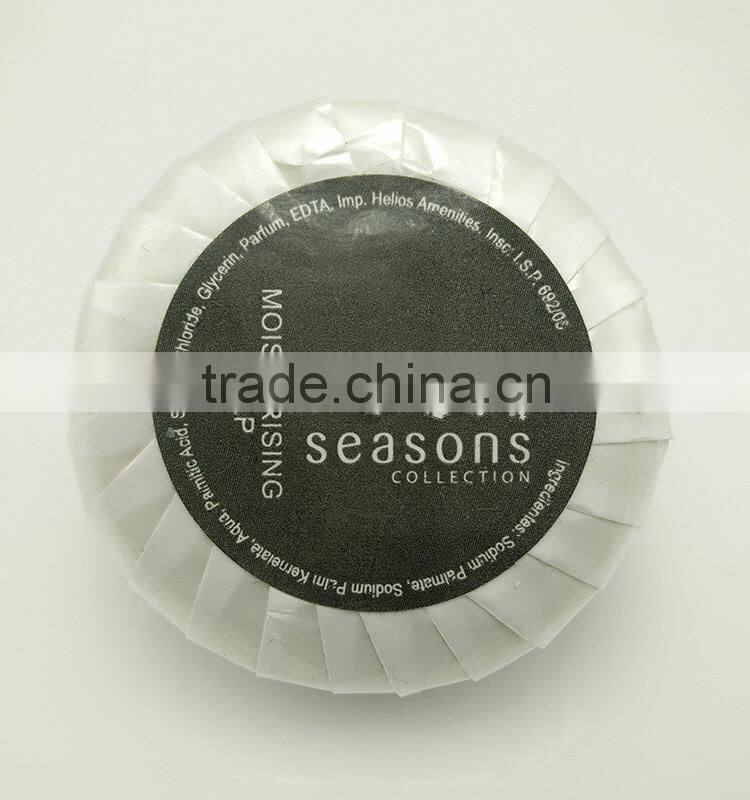 small organic hotel soap