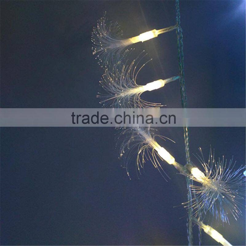 fiber optic led string light decoration fiber optic light illumination decoration