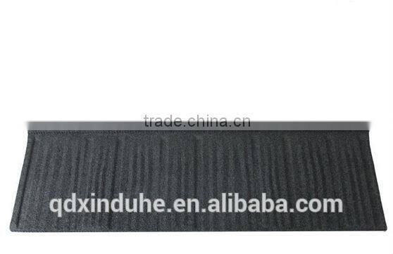 brown natural slate high quality colorful stone coated roof tile