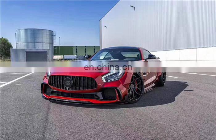 Runde Top Ranking Kits For Mercedes-Benz AMG GT GTS Upgrade Prior Design Style Body Kit Front Bumper Rear Bumper Spoiler