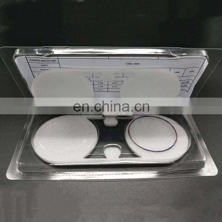 SUNET FTTH Telecom Network 1*8 Unconnectorized Splitter 1M Optical Fiber 250um Bare Type PLC Splitter