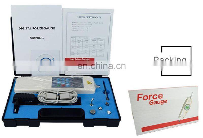 China supplier digital clamping force meter for push and pull force