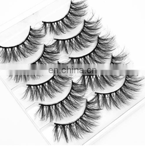 Private Label fake lashes 5 Pairs magnetic eyelashes wholesale eyelash extension kit