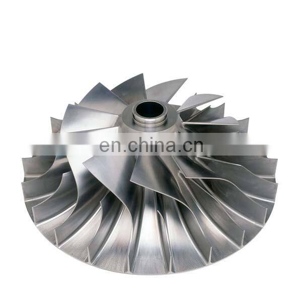Custom high precision stainless steel jet water pump impeller