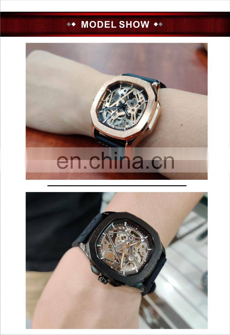 2019 Best selling Stainless Steel Top Brand Men Luxury Gold Wrist Watch Mechanical Watches Men Luxury Brand Automatic