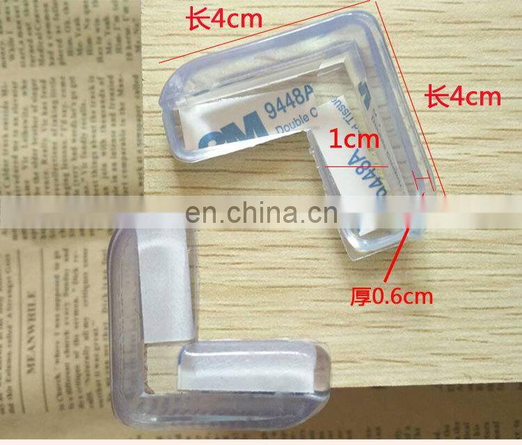 100Pcs Baby PVC Safety Protector Table Corner Protection From Children Anti Collision Edge Corners Guards Cover For Kid