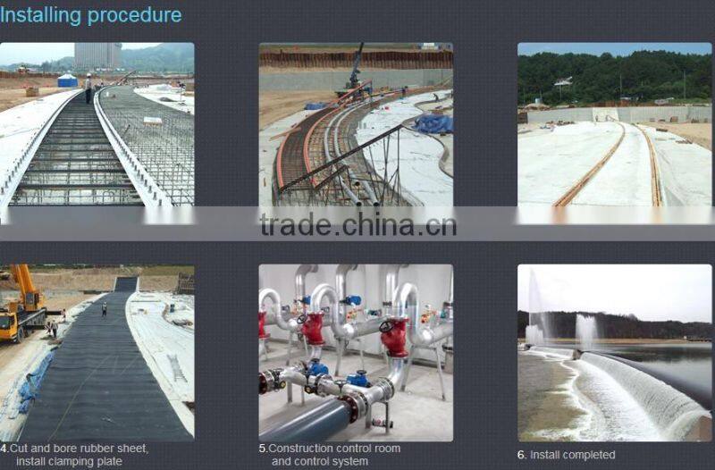 water prewend rubber rubber water trough rubber dams