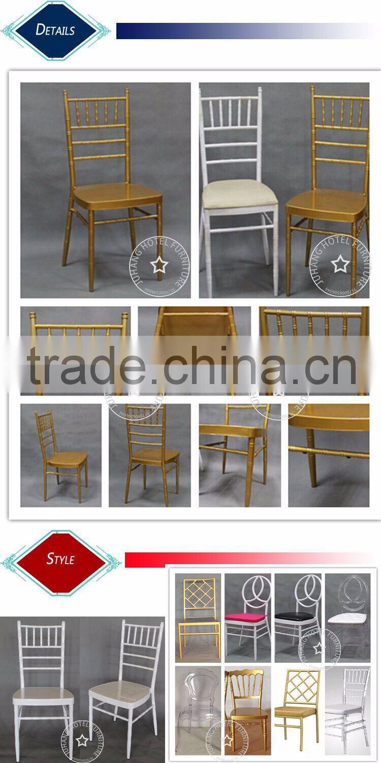 golden restaurant room dining chiavari chair for rental