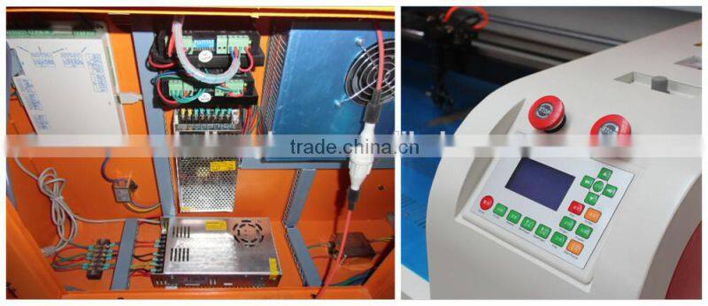 Laser cutter and engraver machine with CVD Laser Lens/Ruida control KL-690