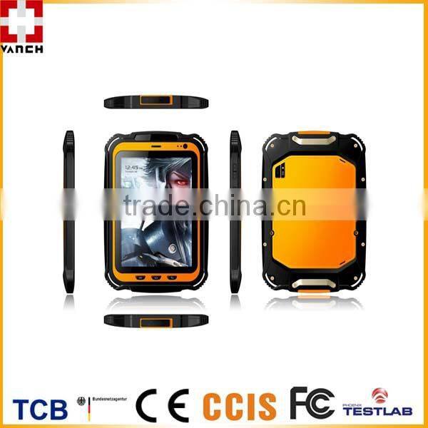 Rugged NFC/RFID Tablet for People Identity Checking