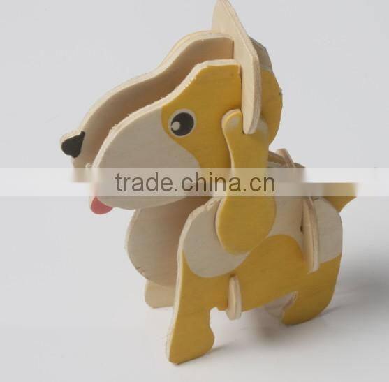 toy kids mini wood dog for sale
