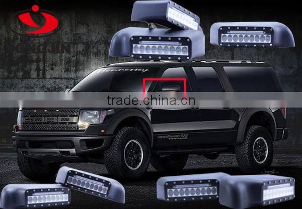 Hot new ABS rear vision mirror shell with signal lamps for Ford Raptor F150
