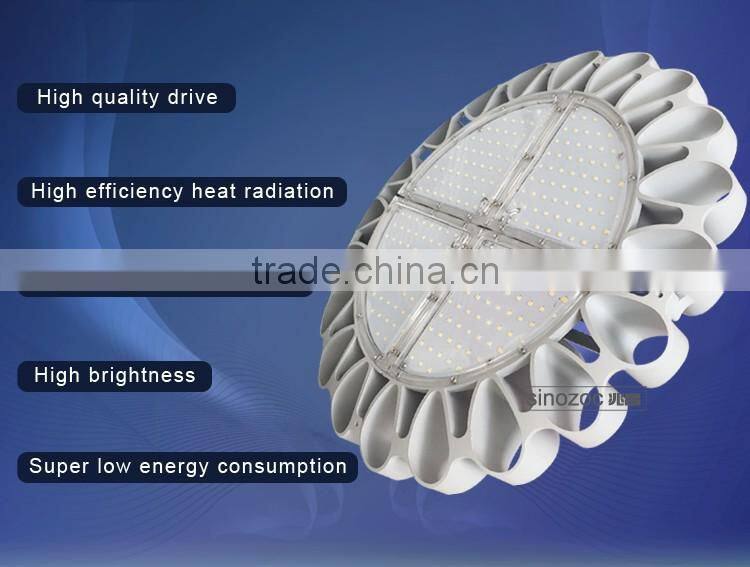 Sinozoc 200w UFO LED high bay light Fixture UFO highbay light, ufo led high bay light 200w