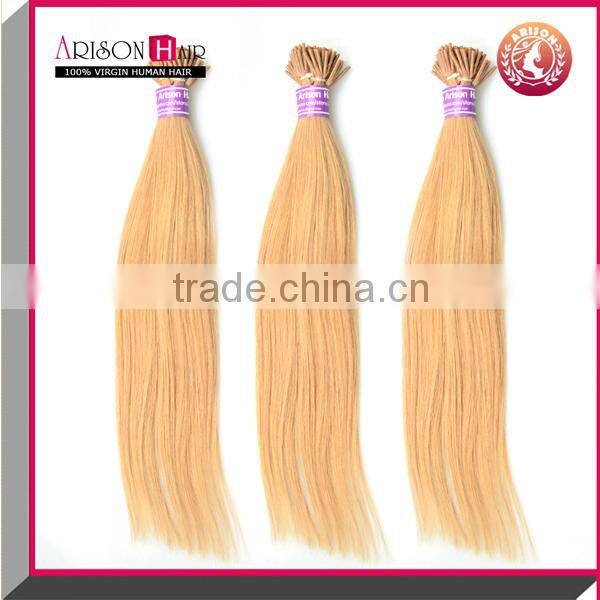 New Design Best Quality Super Strong Tangle Free I tip hair extension