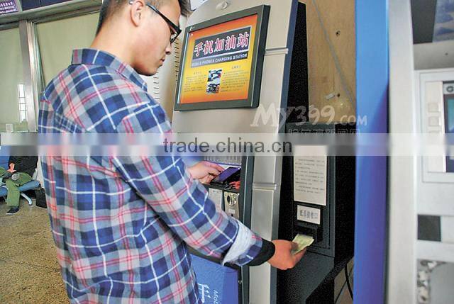 airport charging station,Cash Operated Public Cell Phone Charger